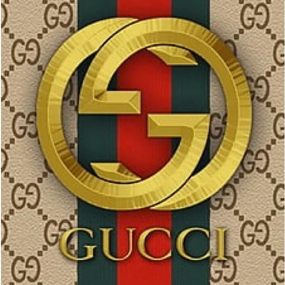 Gucci Interlocking G Ring 9MM Green Enamel STERLING SILVER Size 21 (9.5 US) EUC - Picture 11 of 11